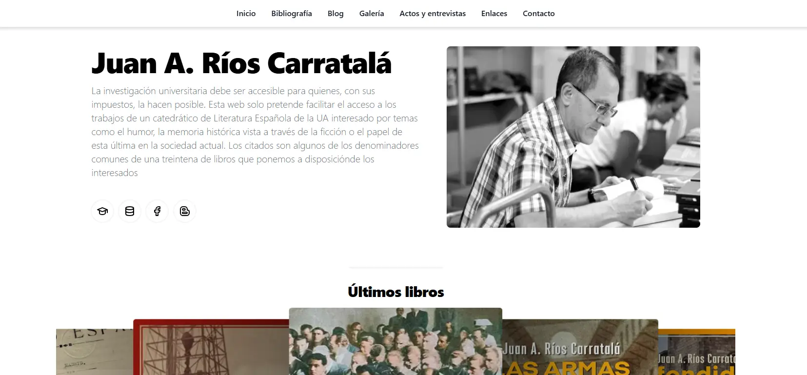 Web de Juan A. Ríos Carratalá preview
